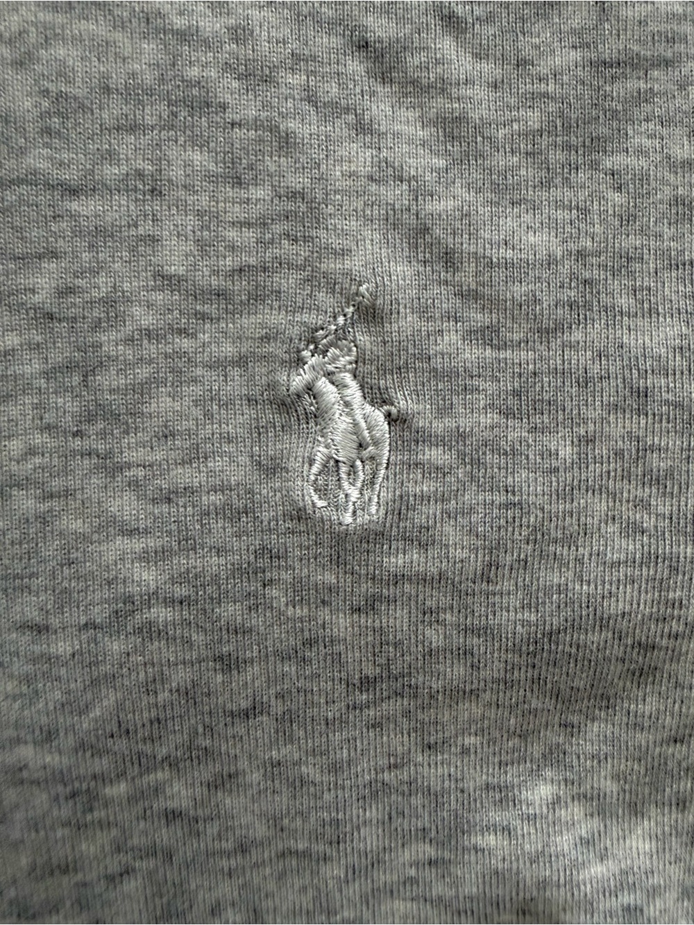 Polo Ralph Lauren Sport Pima Cotton Lightweight Gray Long Sleeve Turtleneck - Picture 3 of 8